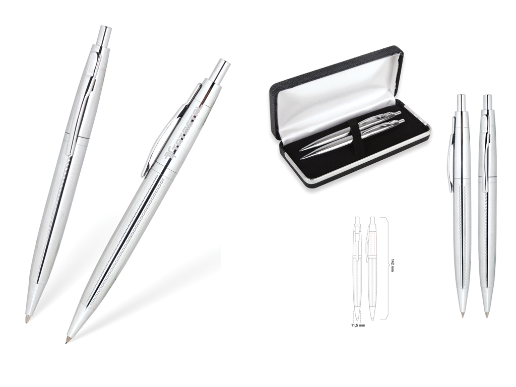 Versatile Pencil-Ballpoint Pen Set